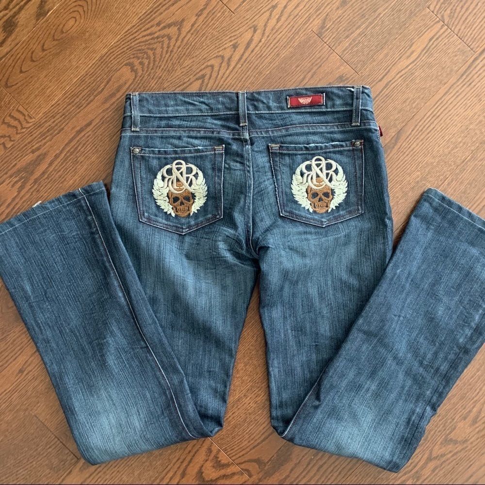 Rock & Republic Skull Jeans